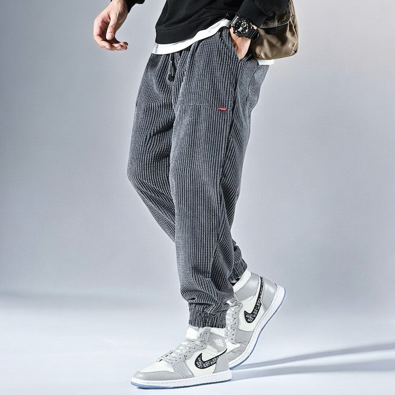 Bruges - Woven Corduroy Sweatpants