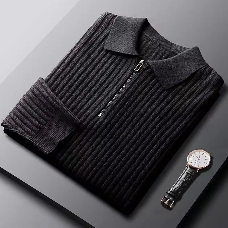 Davide - Sleek Merino Quarter-Zip