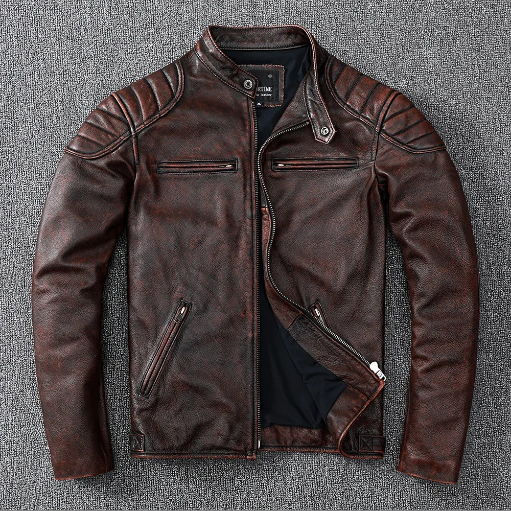 Huntez - Rider Leather Jacket