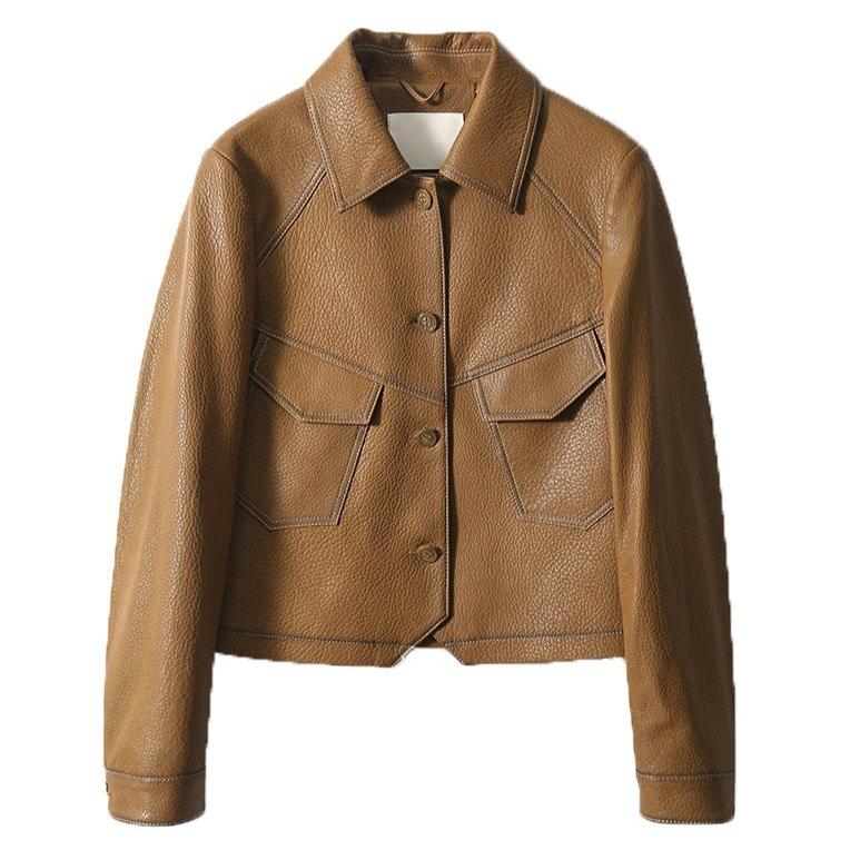 Anastasia - Refined Leather Jacket