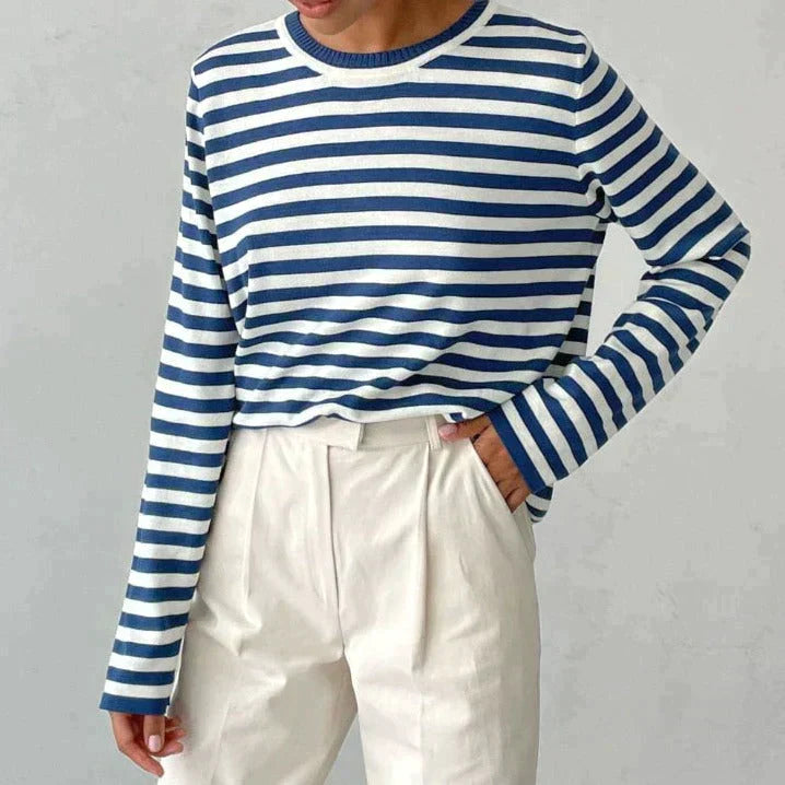 Tiara - Simple Stripe Shirt