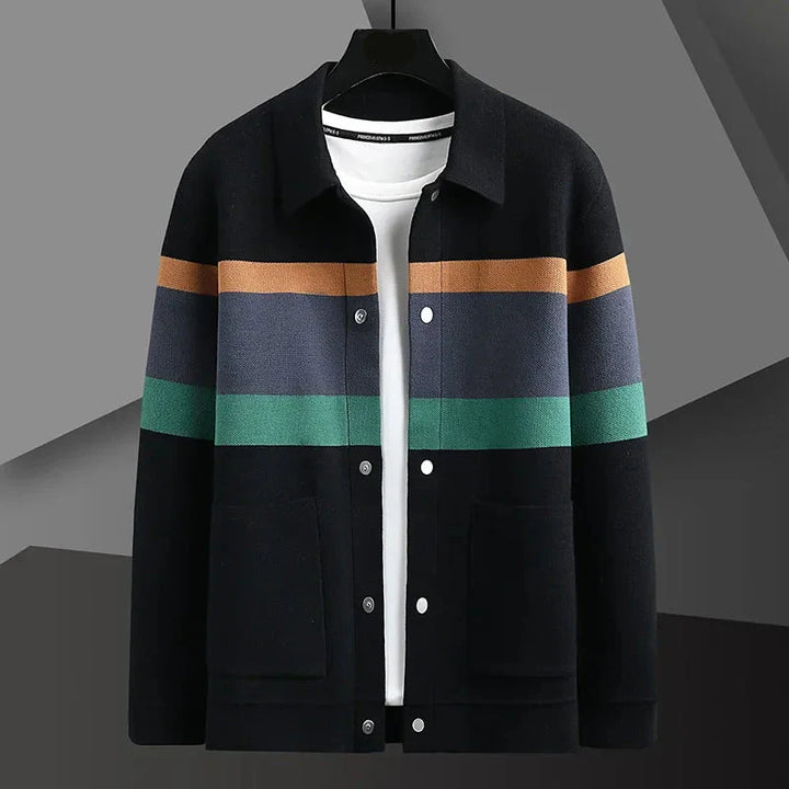 Lorenzo - Stripe Knit Jacket