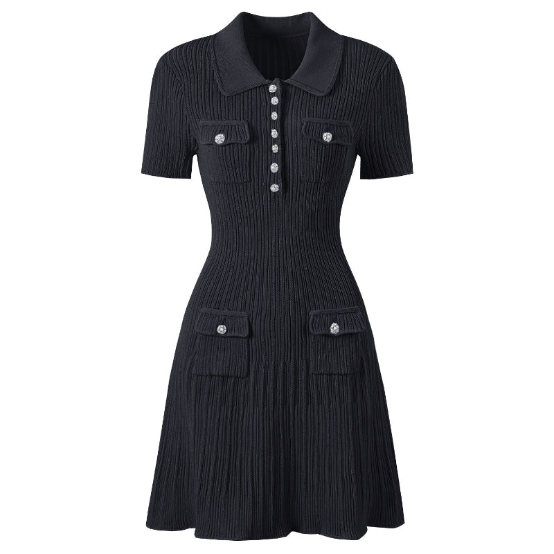 Elena - Flattering Button Dress