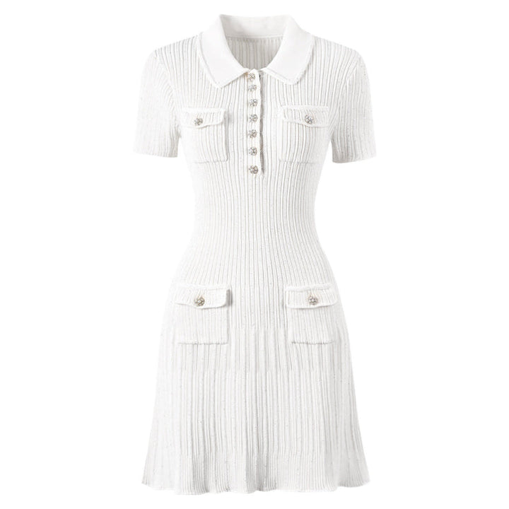 Elena - Flattering Button Dress