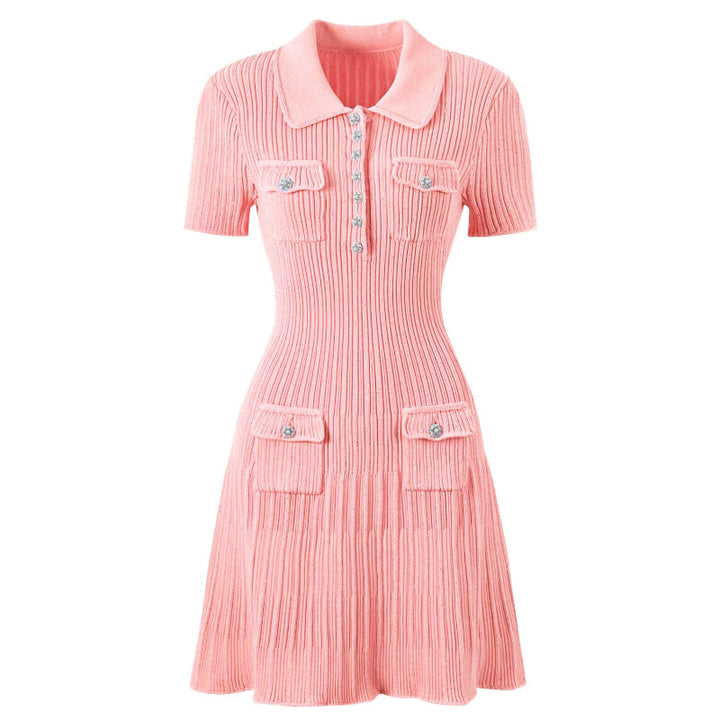 Elena - Flattering Button Dress
