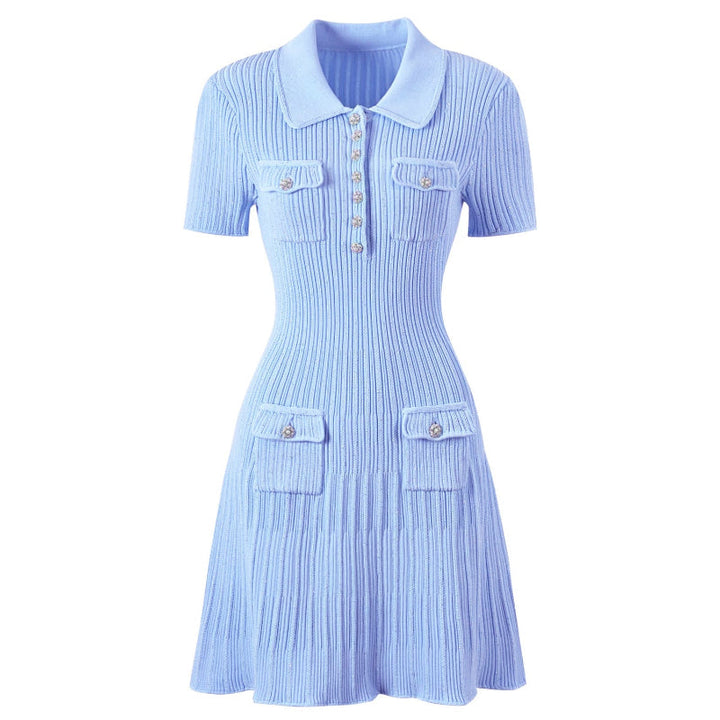 Elena - Flattering Button Dress