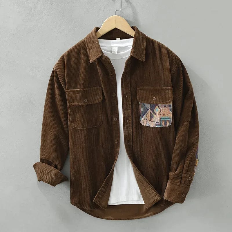 Fernando - Patchwork Corduroy Shirt