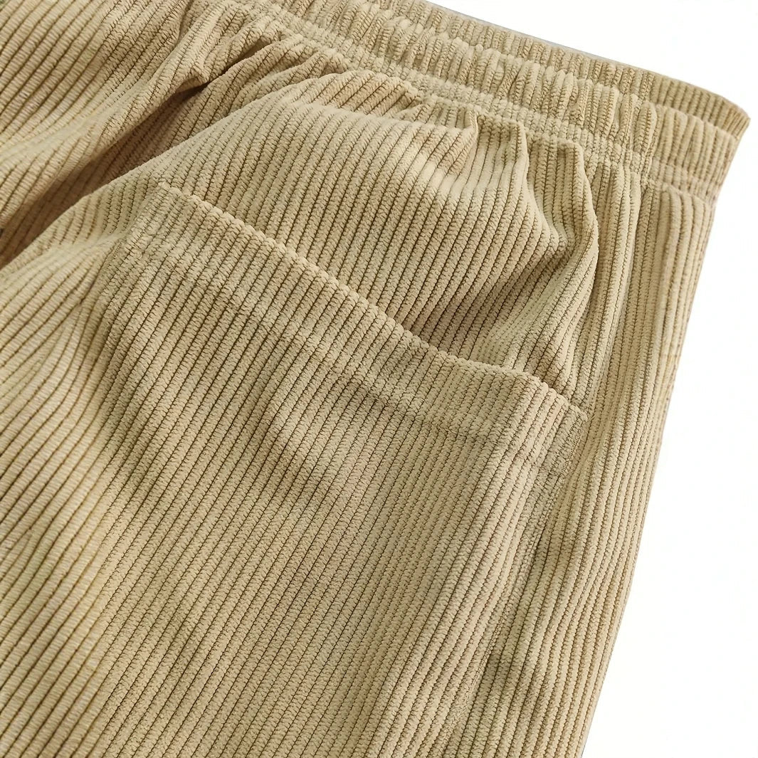 Arjen - Plush Corduroy Sweatpants