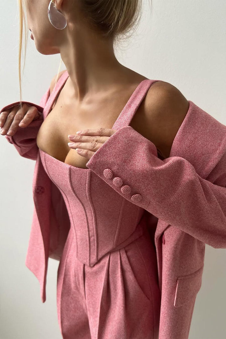 Gabba - Three Piece Set with Push-up Top