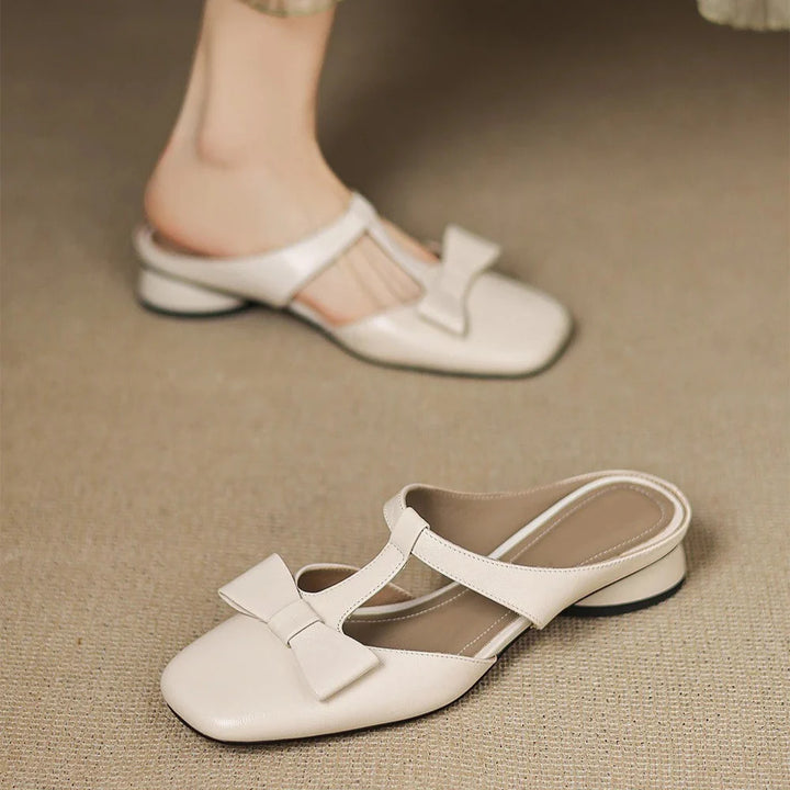 Dolima - Cushioned Leather Mules