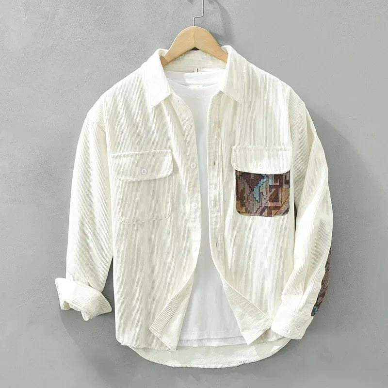 Fernando - Patchwork Corduroy Shirt