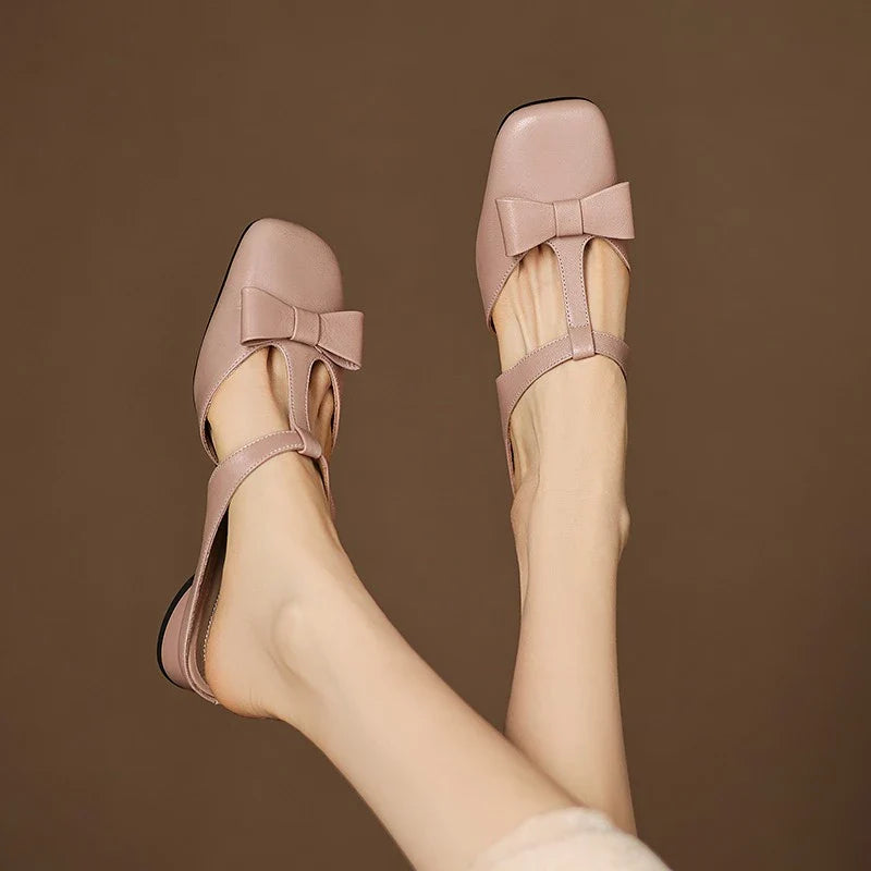 Dolima - Cushioned Leather Mules
