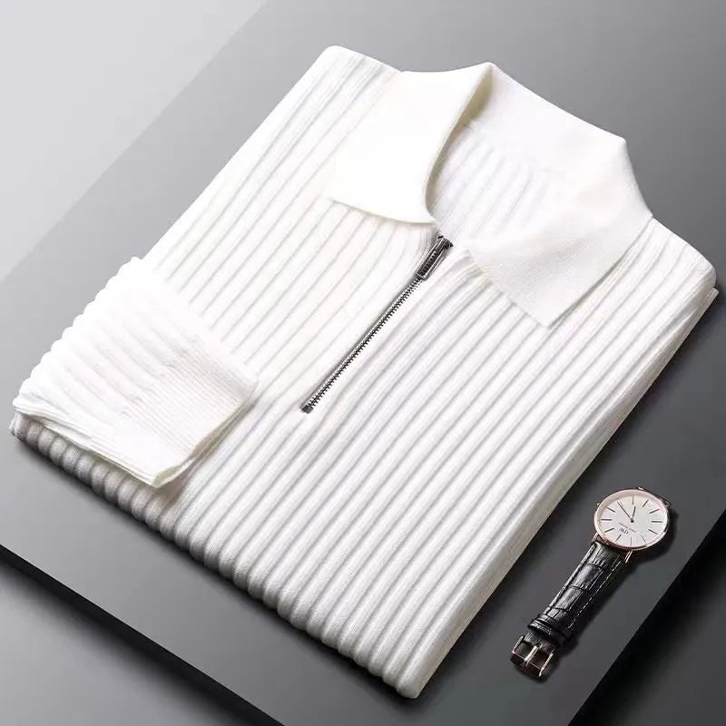 Davide - Sleek Merino Quarter-Zip