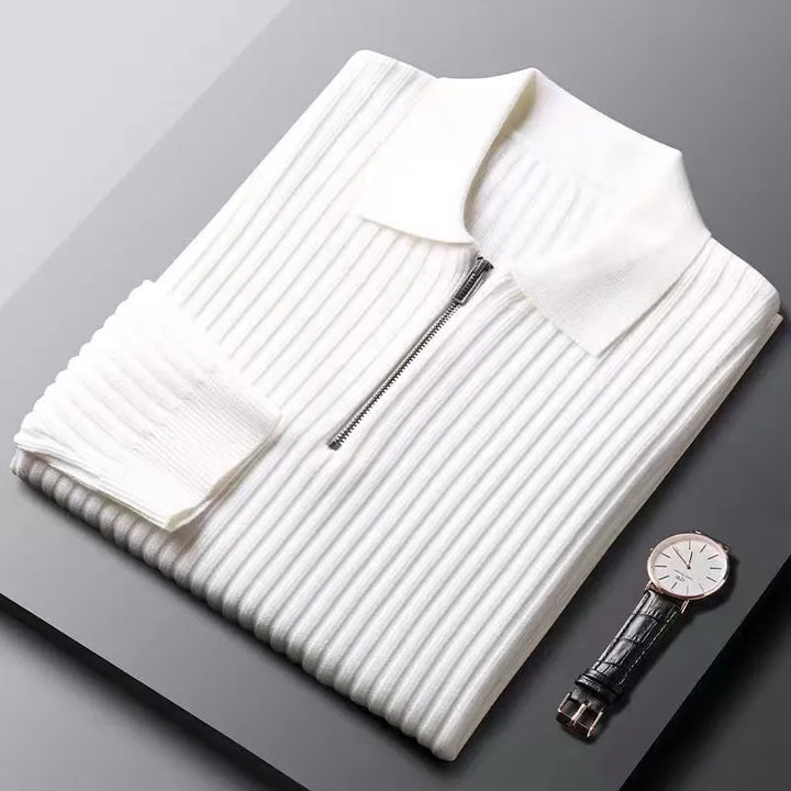 Davide - Sleek Merino Quarter-Zip
