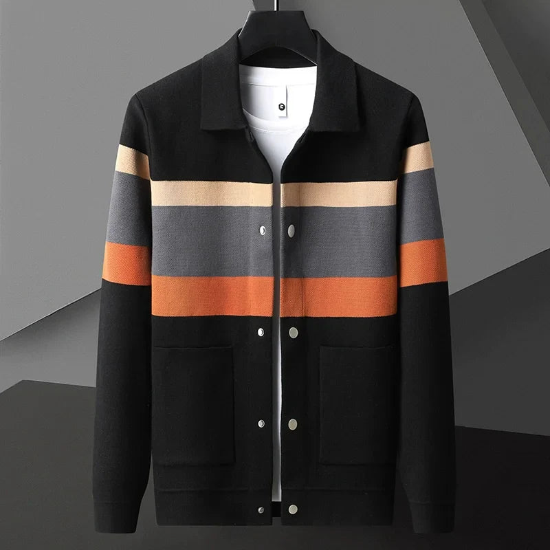 Lorenzo - Stripe Knit Jacket