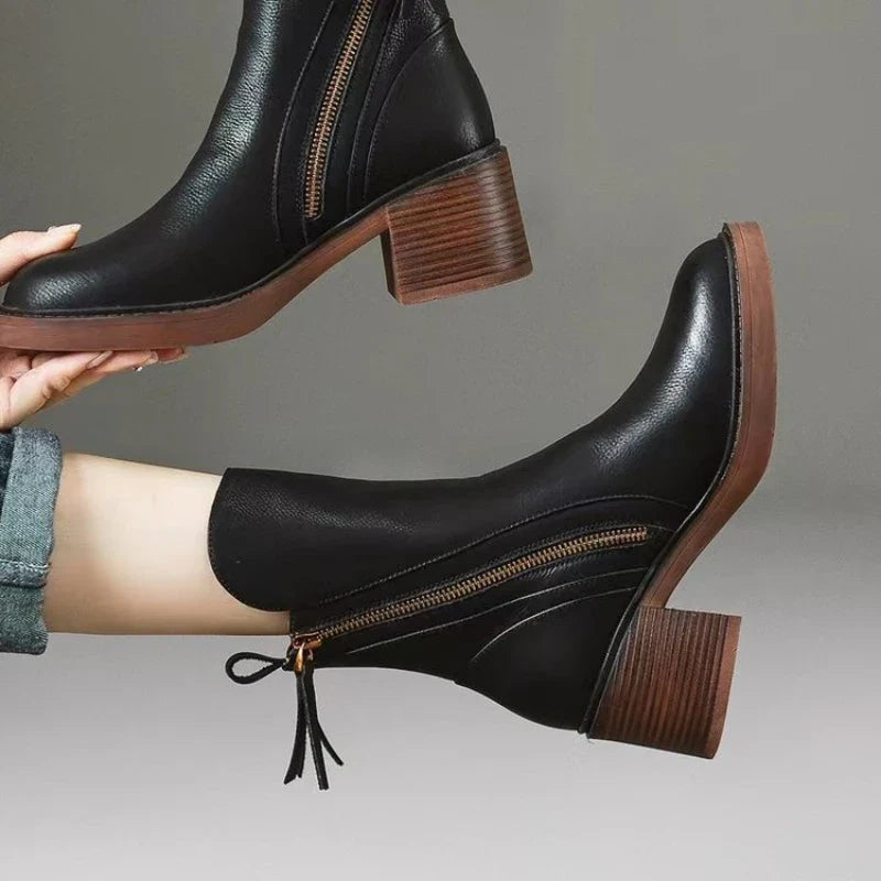 Serena - Premium Leather Boots