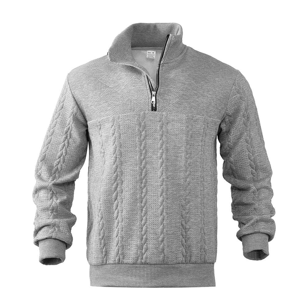 Thierry - Stylish Zip-Sweater