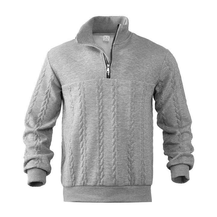 Thierry - Stylish Zip-Sweater