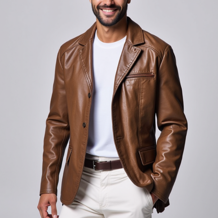Octavio - Lightweight Leather Jacket