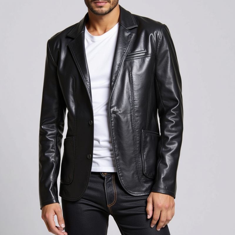 Octavio - Lightweight Leather Jacket