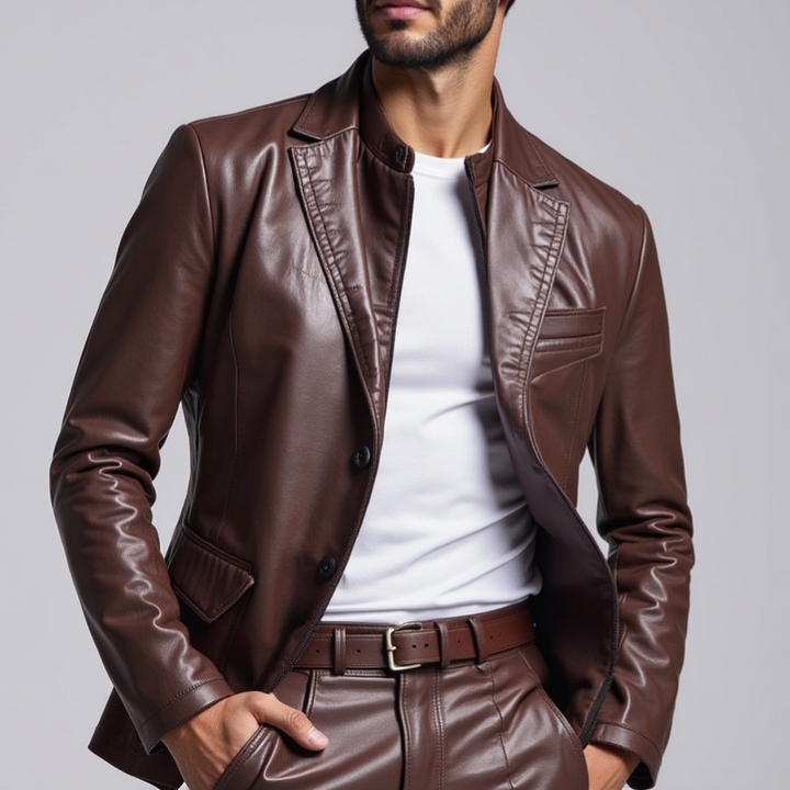 Octavio - Lightweight Leather Jacket