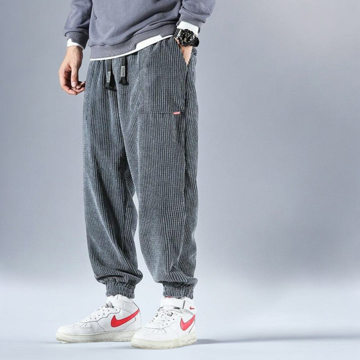 Bruges - Woven Corduroy Sweatpants