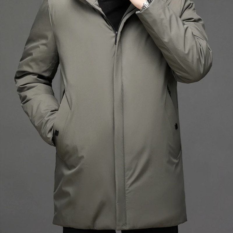 Ezra - Timeless Hooded Overcoat