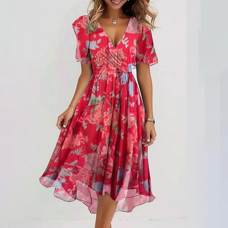 Levi - Chic Floral Dress