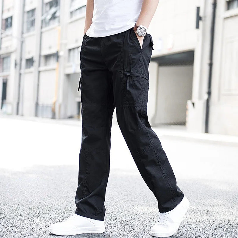 Sully - Breathable Cotton Cargo-Pants