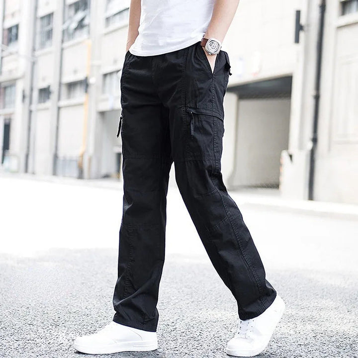 Sully - Breathable Cotton Cargo-Pants