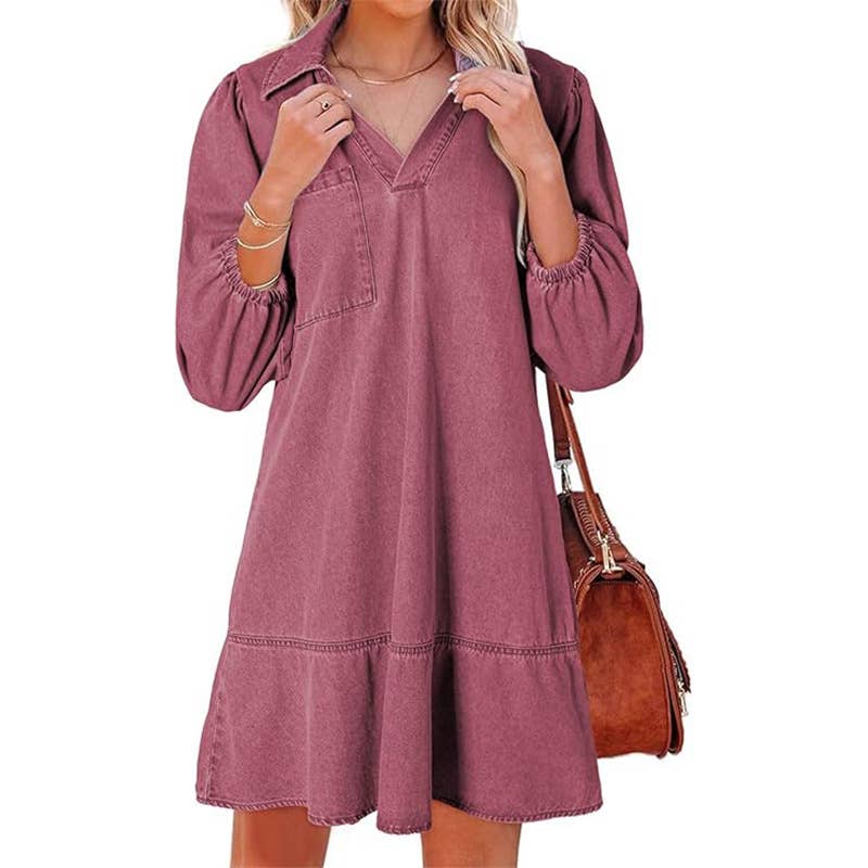 Darby - Chic Denim Dress