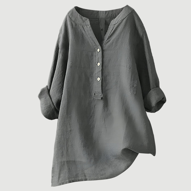 Karyna - Airy Linen Blouse