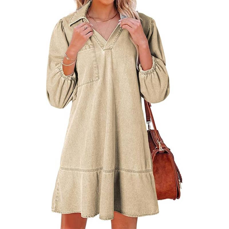 Darby - Chic Denim Dress