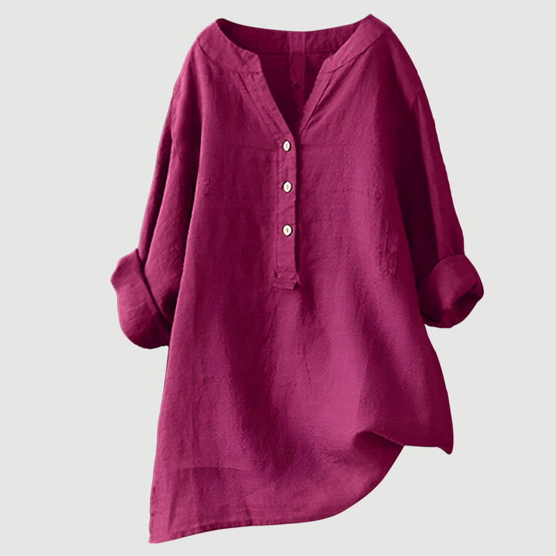 Karyna - Airy Linen Blouse