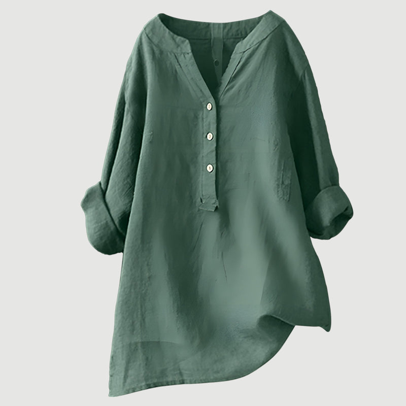 Karyna - Airy Linen Blouse