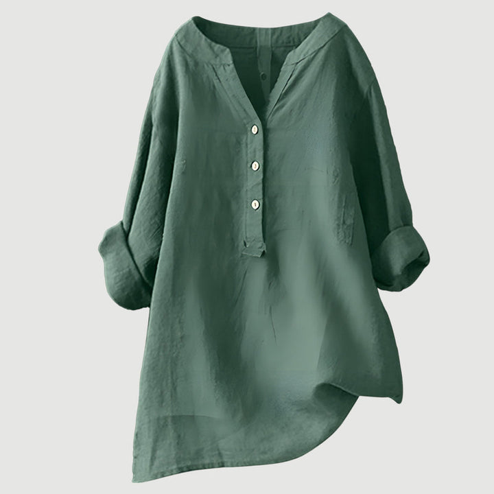 Karyna - Airy Linen Blouse