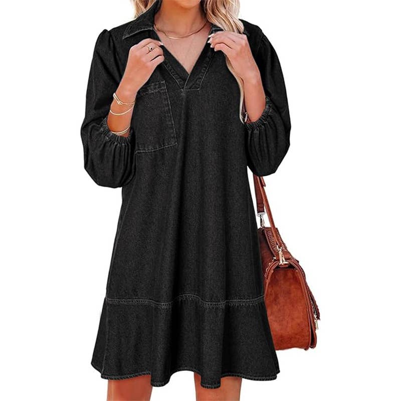Darby - Chic Denim Dress