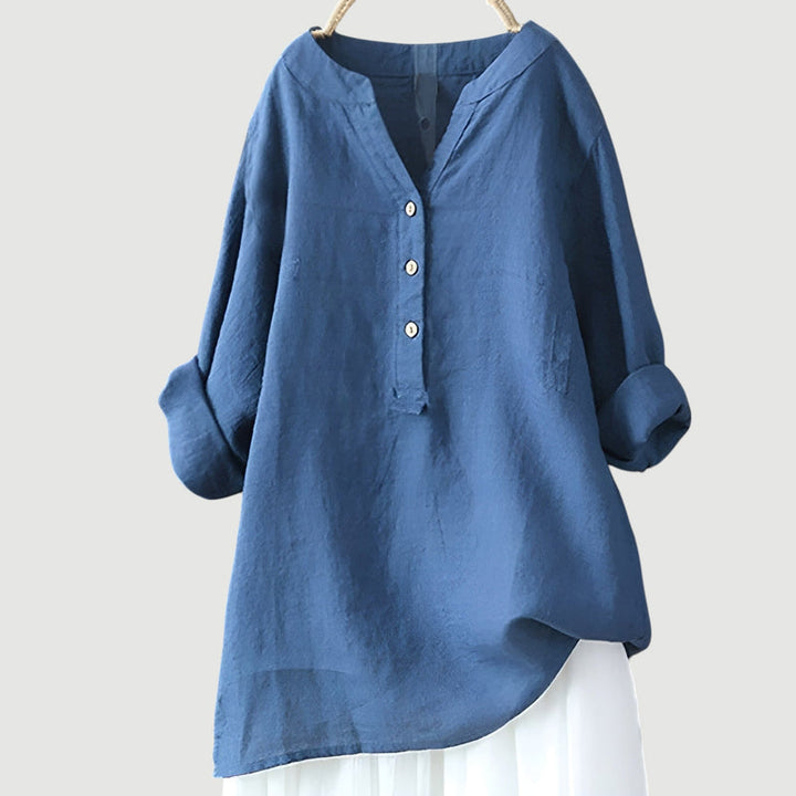 Karyna - Airy Linen Blouse