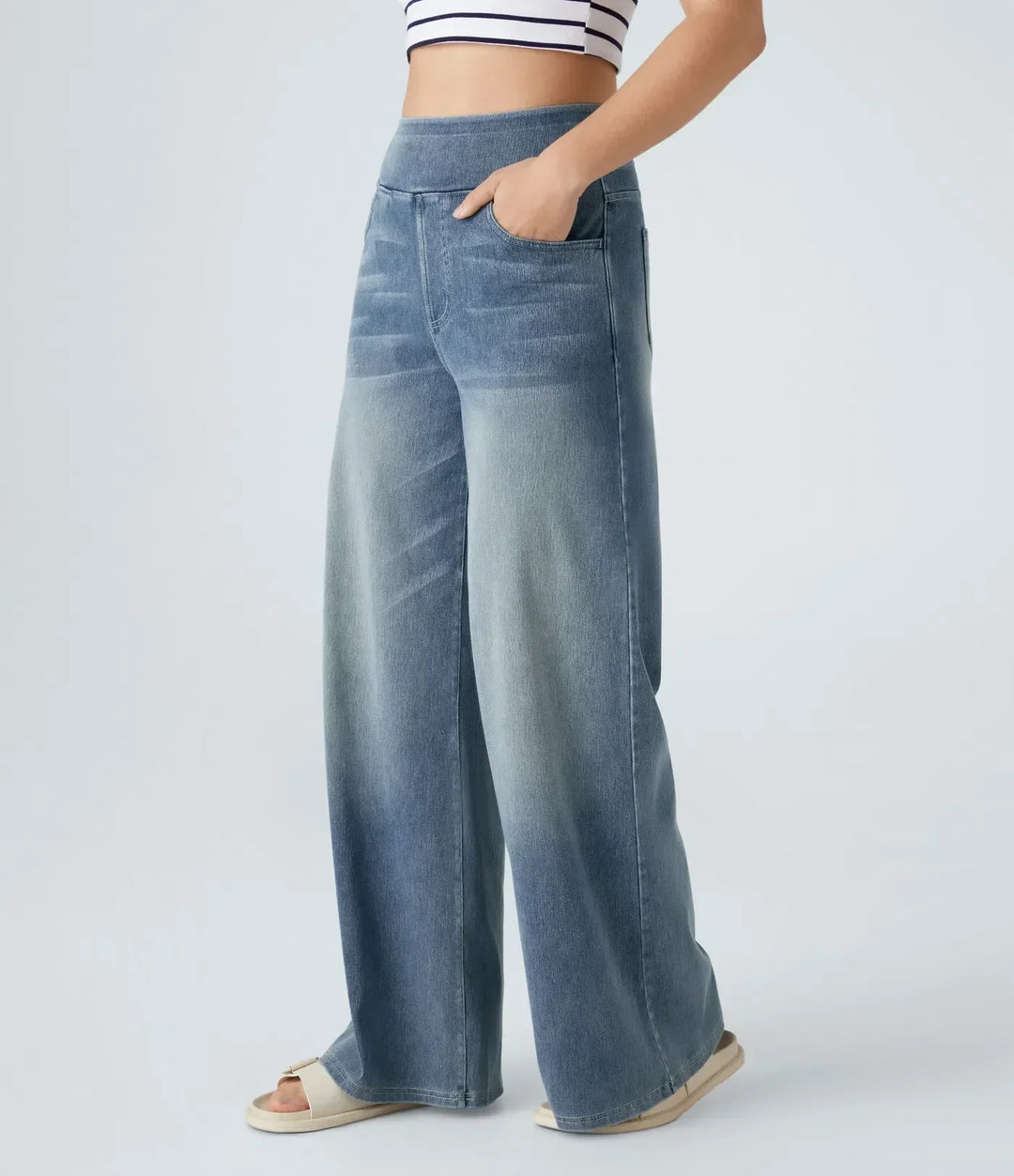 Viala - Tummy Support Denim Pants