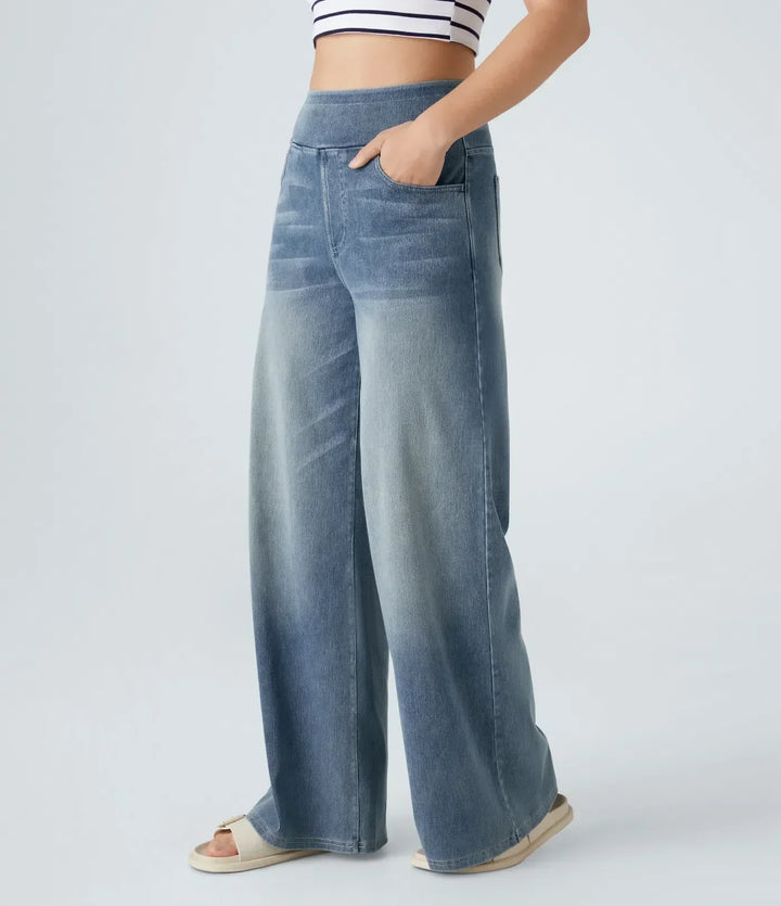 Viala - Tummy Support Denim Pants