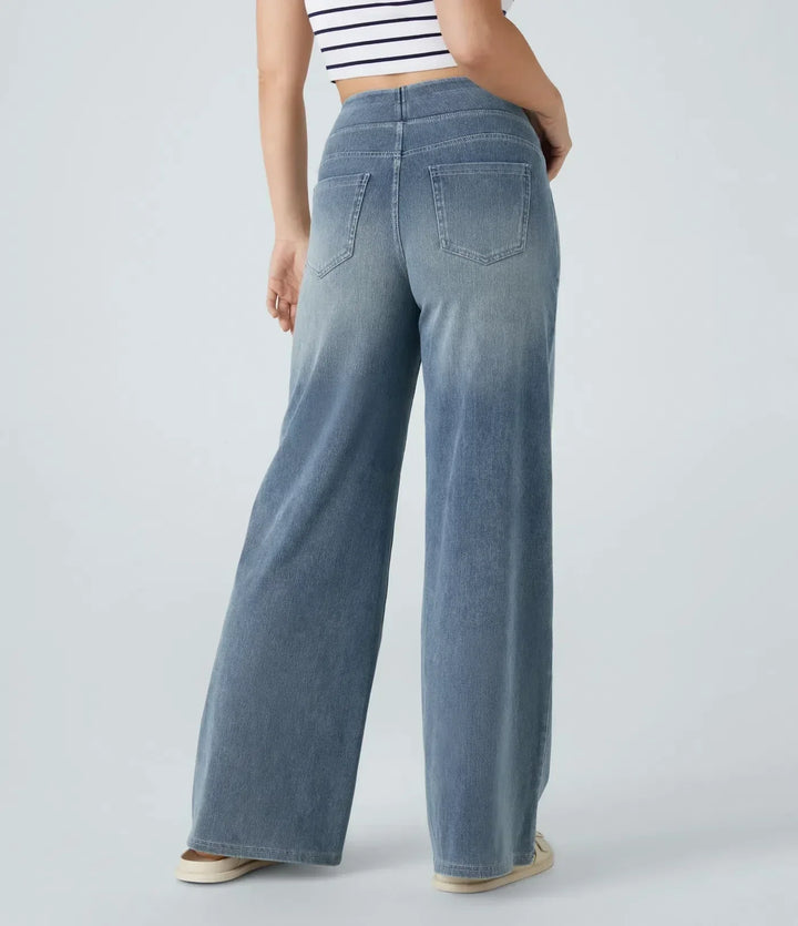 Viala - Tummy Support Denim Pants