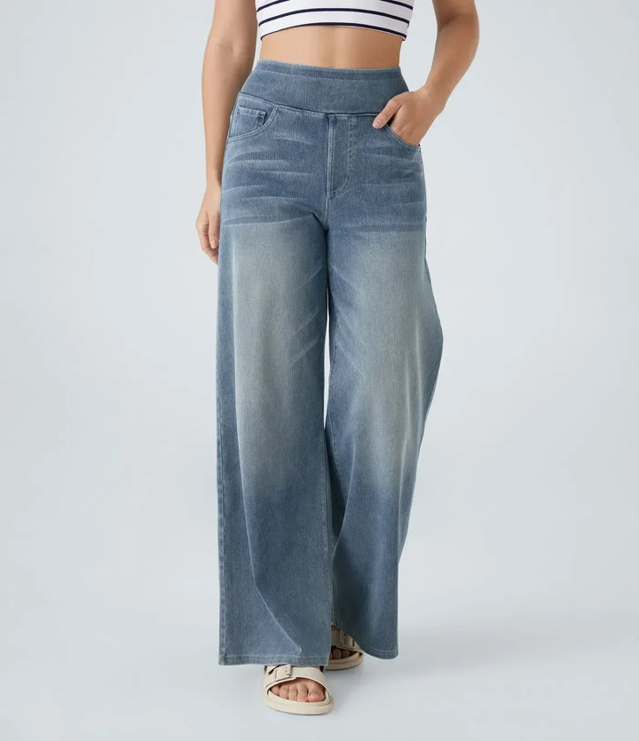 Viala - Tummy Support Denim Pants