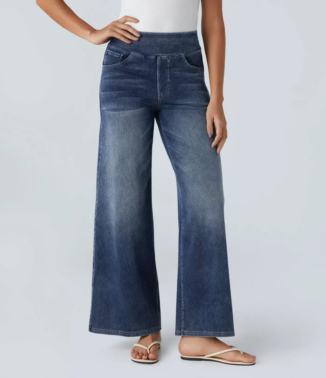 Viala - Tummy Support Denim Pants