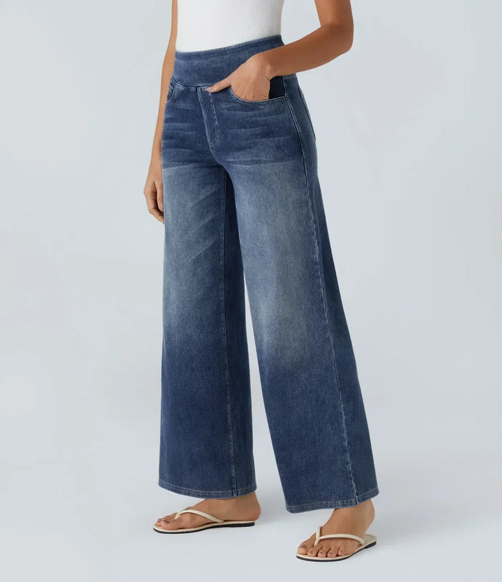 Viala - Tummy Support Denim Pants