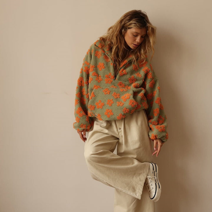 Daisy - Blooming Fleece Pullover