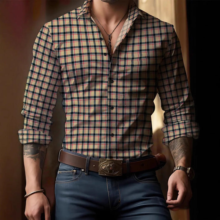 Lagoste - Tailored Plaid Shirt