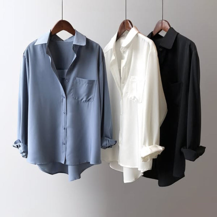 Emily - Pure Silk Blouse