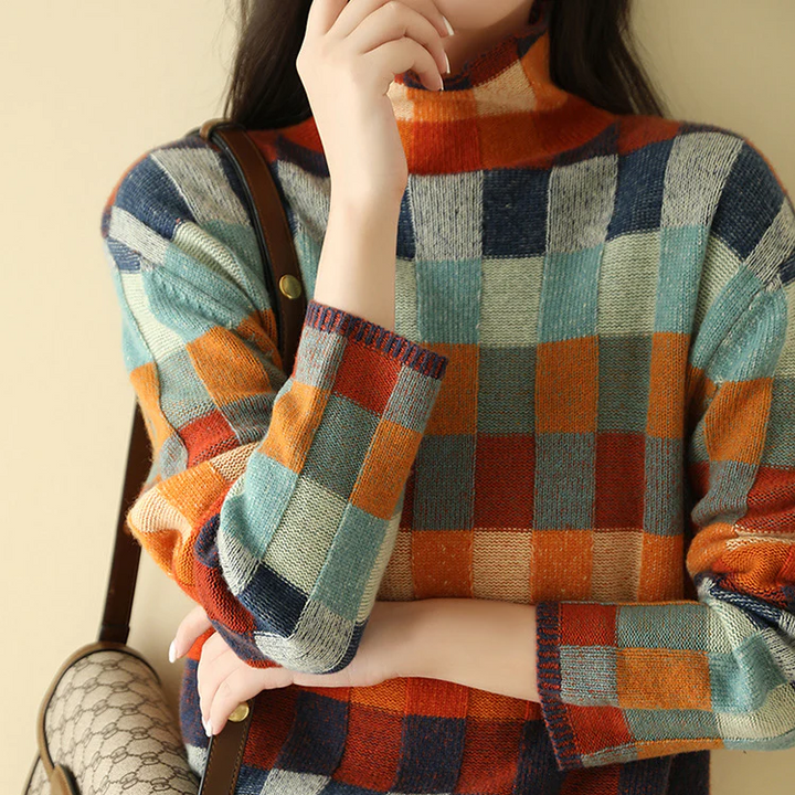 Eryn - Snug Geometric Sweater