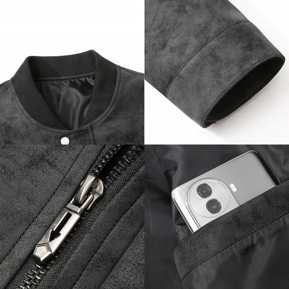 Mikey - Vegan Suede Jacket