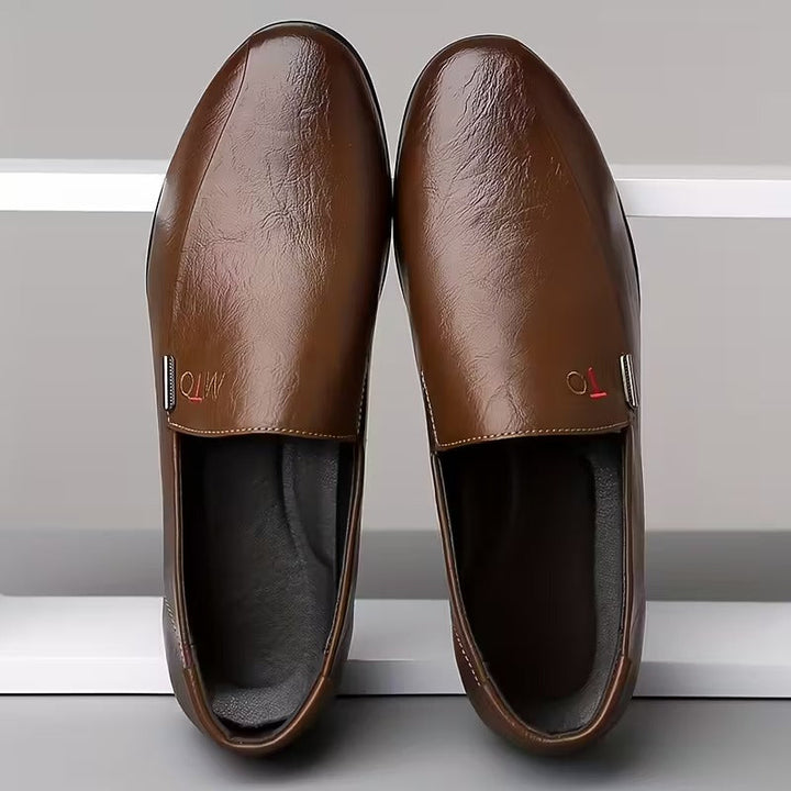 Heaton - Comfortable Leather Slip-on Shoes